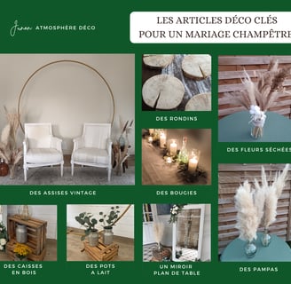 les articles indispensables sur le thème champêtre