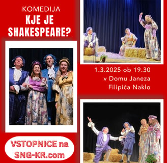 Kje je Shakespeare?