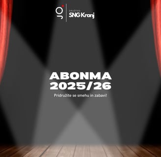 Abonma 2025/26 - Društvo SNG Kranj