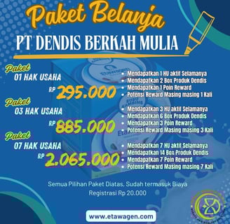 Paket Belanja Dendis