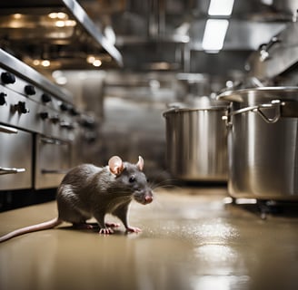 rat dans cuisine