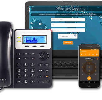 telefono ip computadora y smartphone