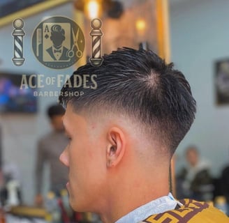 mid fade cut