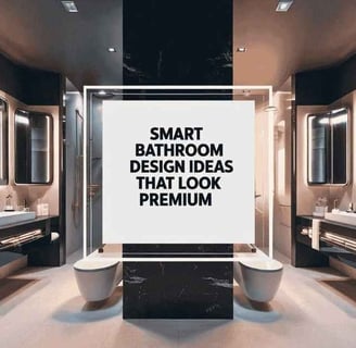 Smart Bathroom Design Ideas That Look Premium