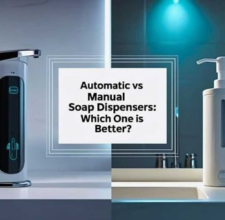 Automatic vs Manual Soap Dispensers: Which One Is Better?