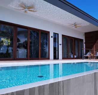 Villa Luxe Oasis and infinity pool Mango tree siargao