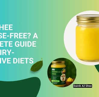 Lactose free A2 Ghee