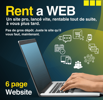 a person using a laptop computer with icons representing online shop, web design, responsive design