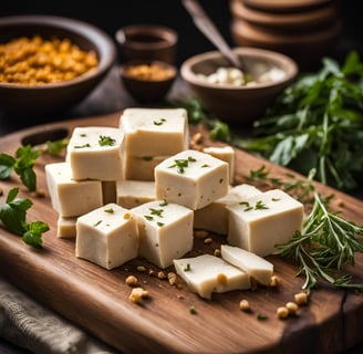 Tasty and healthy Soya Paneer And Masala Tofu