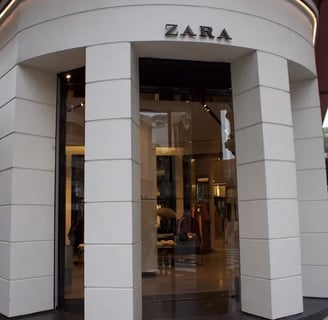 First Zara Store Location in A Coruna, Spain