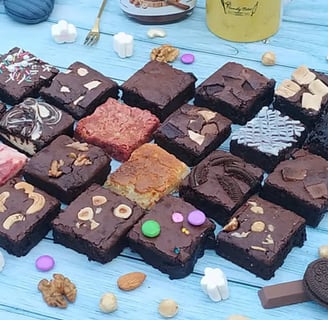 assorted brownies