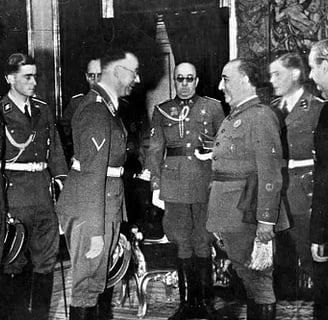 Heinrich Himmler, the SS leader who orchestrated the Holocaust