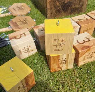 lauko žaidimų nuoma Šiauliuose, mediniai lauko zaidimai, bokstas, teambuilding