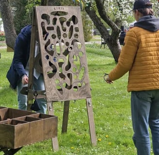 lauko zaidimu nuoma festivalis korys