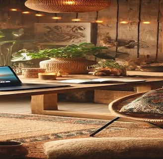boho dream office