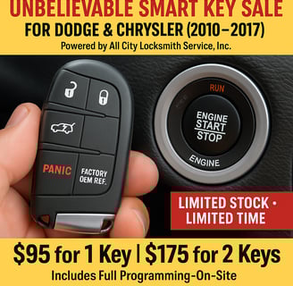 Dodge Smart Key by 215 Car Keys – Works with Push to Start Vehicles