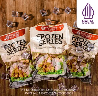 Frozen Lauk Hotpot dan Dimsum dari Cemara Hotpot bisa dibeli disini