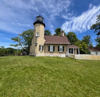 White River Light Station Lighthouse Michigan