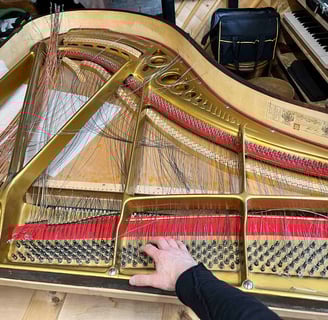 Décordage piano