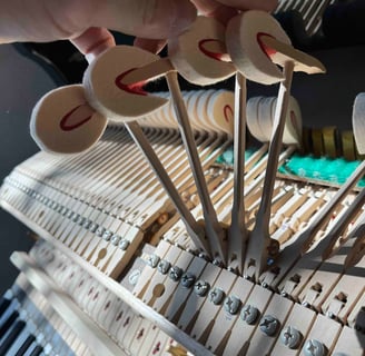 Marteau décollé piano