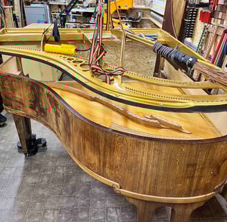 Décadrage piano cadra fonte