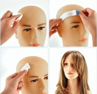 Use or weetape hair wig tape