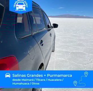 Traslados a Salinas grandes y Purmamarca