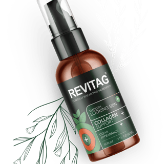 Revitag collagen skin care product