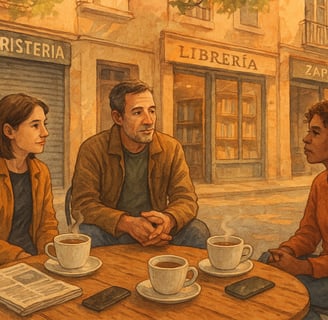 pausa por el comercio local