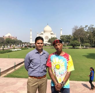 With Mr. Pharrell Williams, American singer and musician