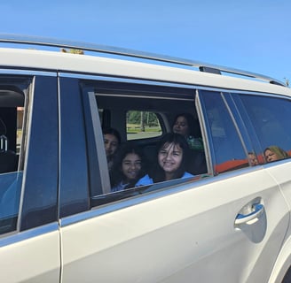 Spacious 14-seater maxi cab for wedding group transport in Perth