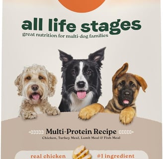 Dry dog food