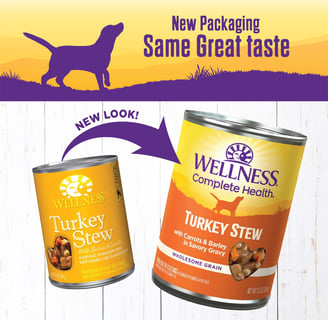 Wellness Complete Health Turkey Stew dog food