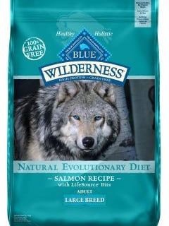 Blue Buffalo Wilderness Salmon Recipe dog food