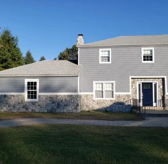 A house with high-quality siding