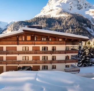 St. Moritz is renowned as an excellent place for winter sports.