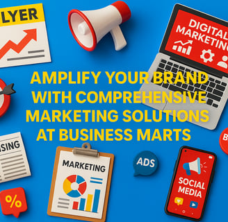 Hook for Offline and online Marketing Solutions I Business Marts