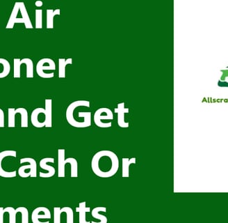 Sell Old Air Conditioner Online and Get Instant Cash Or UPI Payments
