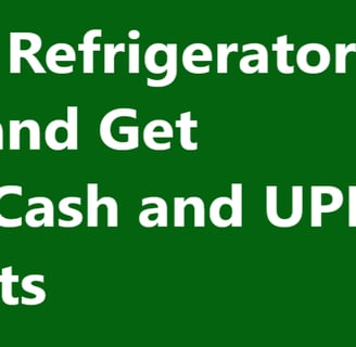 Sell Old Refrigerator Online and Get Instant Cash and UPI Payments