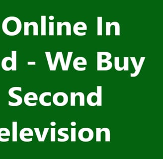 Sell TV Online In Faridbad - We Buy Used & Second Hand Television
