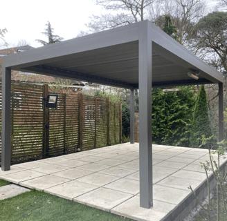 free standing pergola