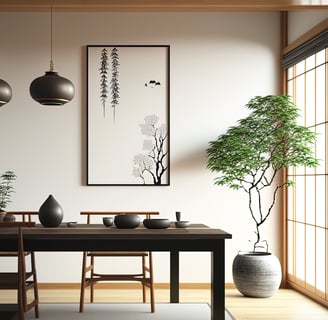Wabi Sabi Paper Mache Interior Desin
