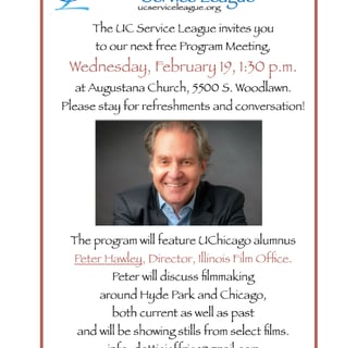 February Program Meeting Poster