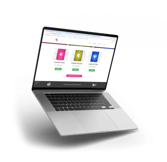 mockup pagina web geeks cave