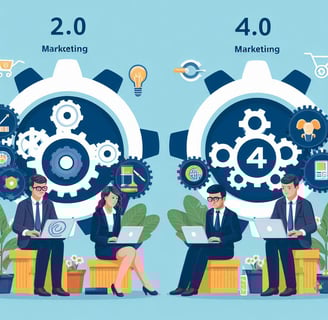 Marketing 2.0 e marketing 4.0
