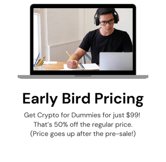 Crypto for Dummies Early Bird Pricing