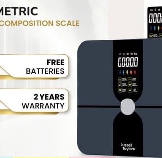 Russell Taylors BWS-20 Body Composition Scale