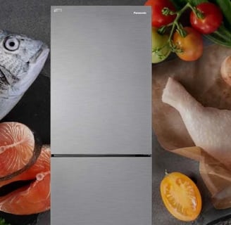 panasonic bottom freezer refrigerator