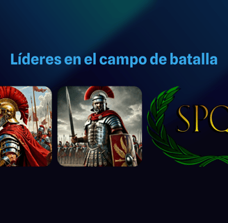 lideres en el campo de batalla