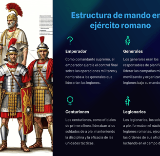 estructura de mando del ejercito romano